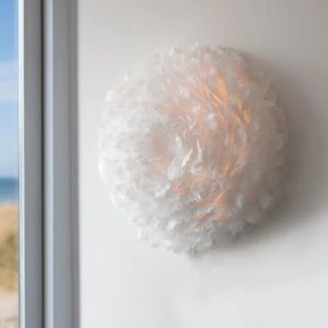 UMAGE Eos Up Medium White goose feathers Lighting textile and steel New in box